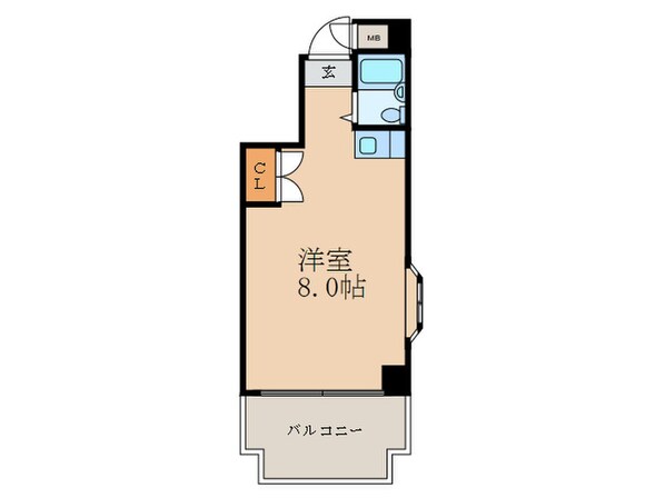 ハイツ芳の物件間取画像